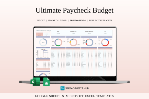 Ultimate Paycheck Budget Spreadsheet