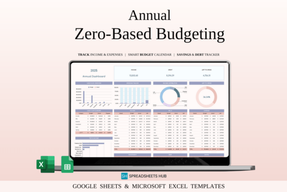Annual Zero-Based Budget Spreadsheet