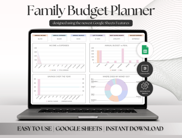 Premium Family Budget Planner